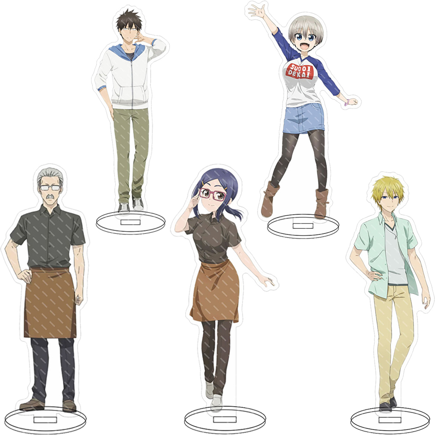 Anime Cosplay Rental - 16CM Anime Acrylic Stand Uzaki-chan Wants