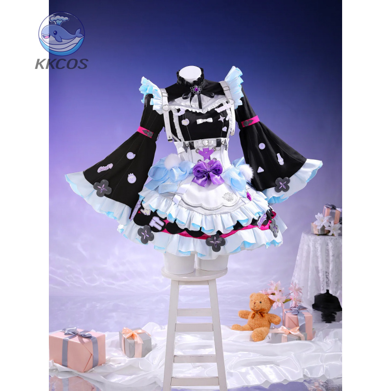Anime Cosplay Youtuber - Cosplay Series: Virtual YouTuber-EnnaAlouette（Fallen Angel）Cos Outfit/Accessories