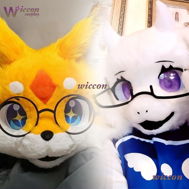 Anime Cosplay With Mask - OHaYo 25cm Glasses Fursuit Accessories Kigurumi