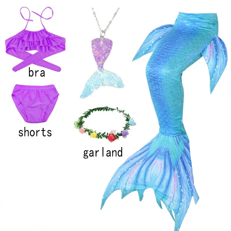 2026 Kids Mermaid Tail Girls F - Anime Cosplay Little Girl recension och pris