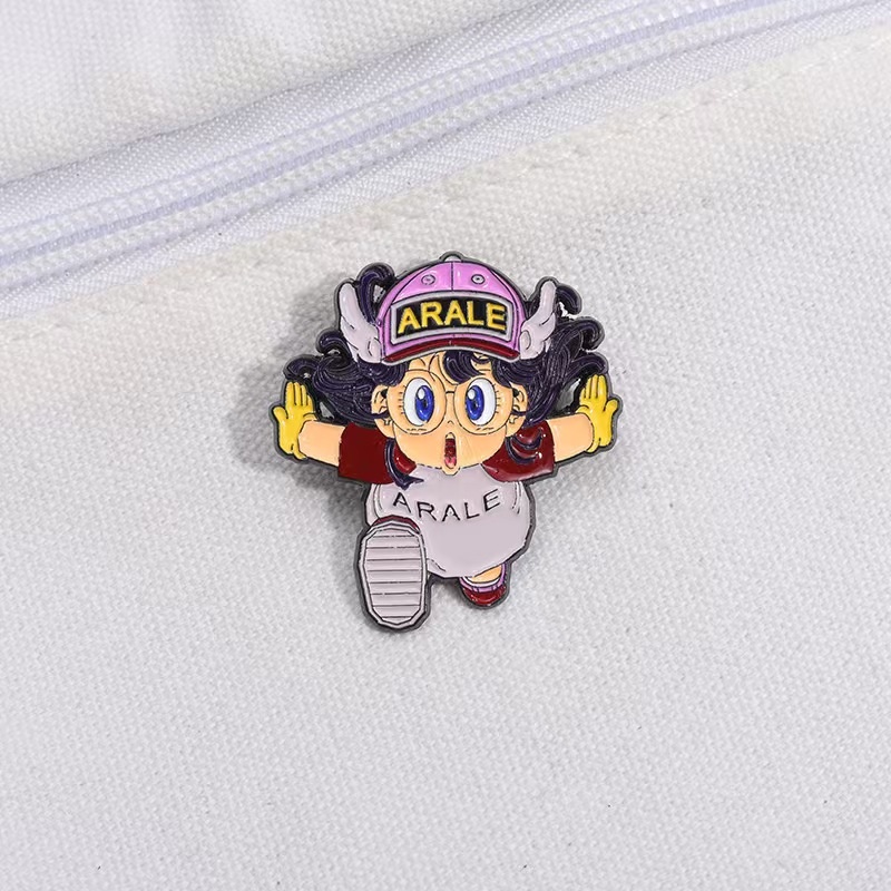 Cartoon Dr. Slump Arale Badge  - Anime Cosplay Little Girl recension och pris