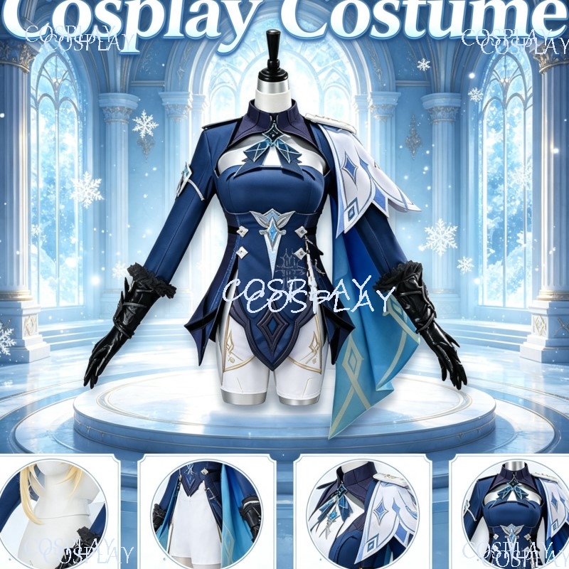 Genshin Impact Traveler Snezhn - Anime Cosplay Events recension och pris