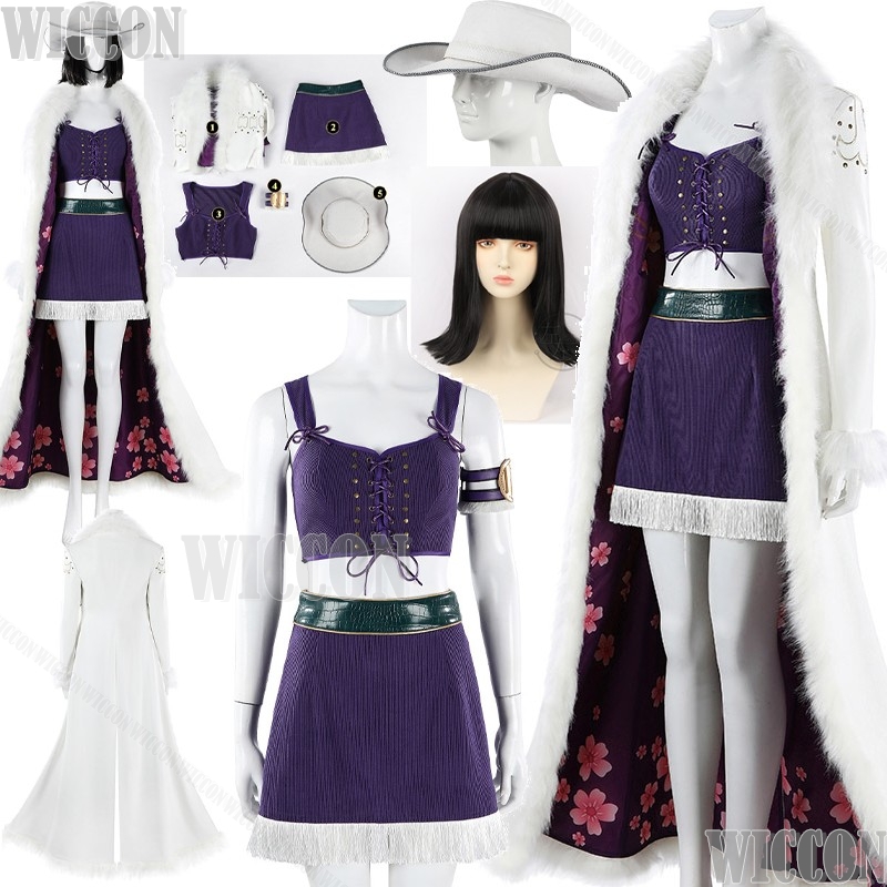 Nico Anime Movie Robin cosplay - Cosplay Anime Black Hair recension och pris