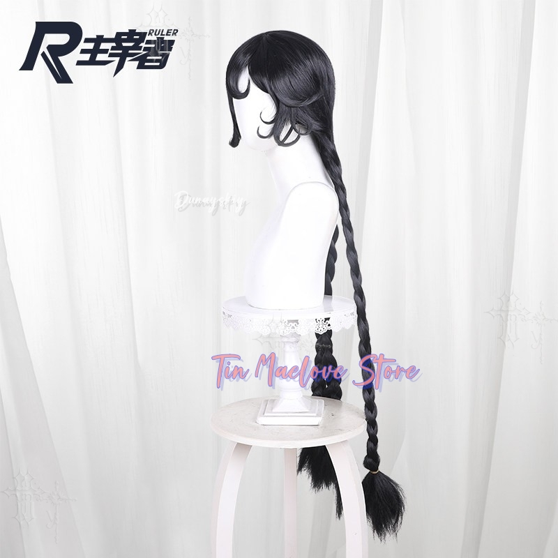 Black Braided Hair With Round  - Cosplay Anime Black Hair recension och pris