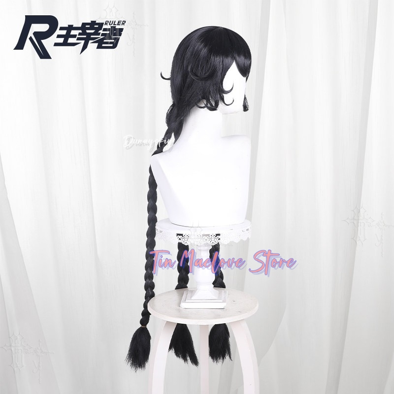 Black Braided Hair With Round  - Cosplay Anime Black Hair recension och pris