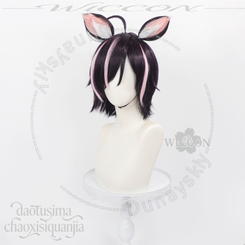 Anime Chainsmoker Cat Cosplay  - Cosplay Anime Black Hair recension och pris