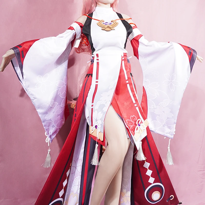 Yae Miko Cosplay Costume Impac - Cosplay Anime Yae Miko recension och pris