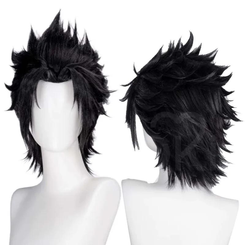 Le Cool Men Zackk Fair Cosplay - Cosplay Anime Black Hair recension och pris