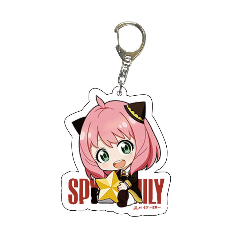 Spy x Family Acrylic Keychain  - Anime Cosplay Anya recension och pris