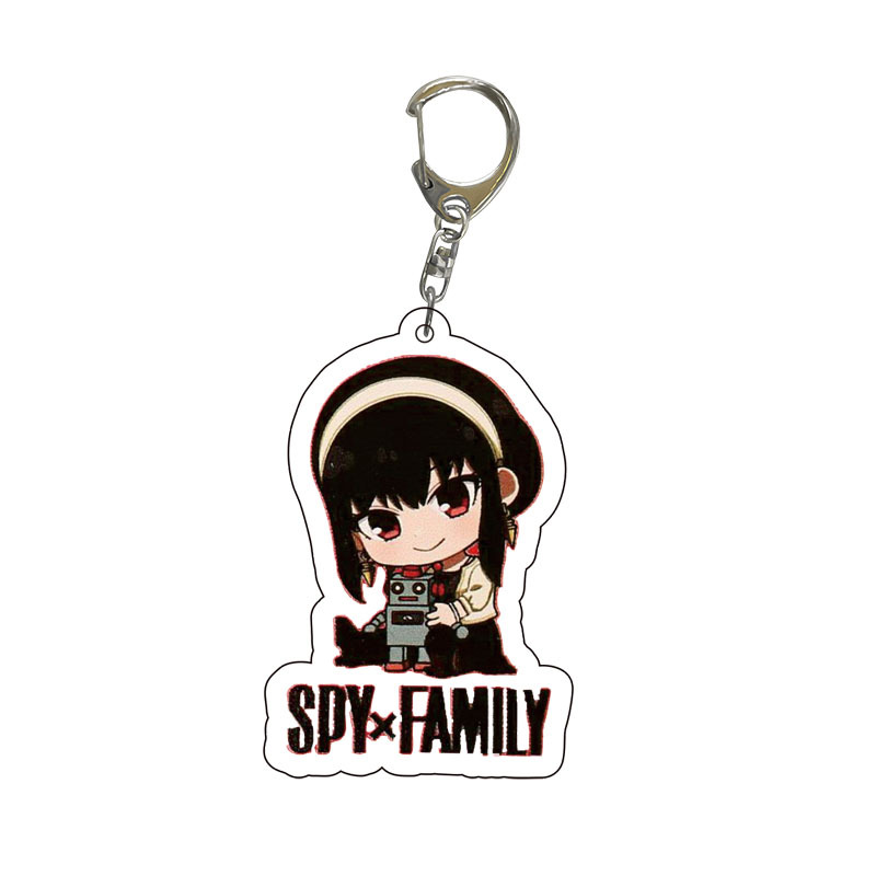 Spy x Family Acrylic Keychain  - Anime Cosplay Anya recension och pris