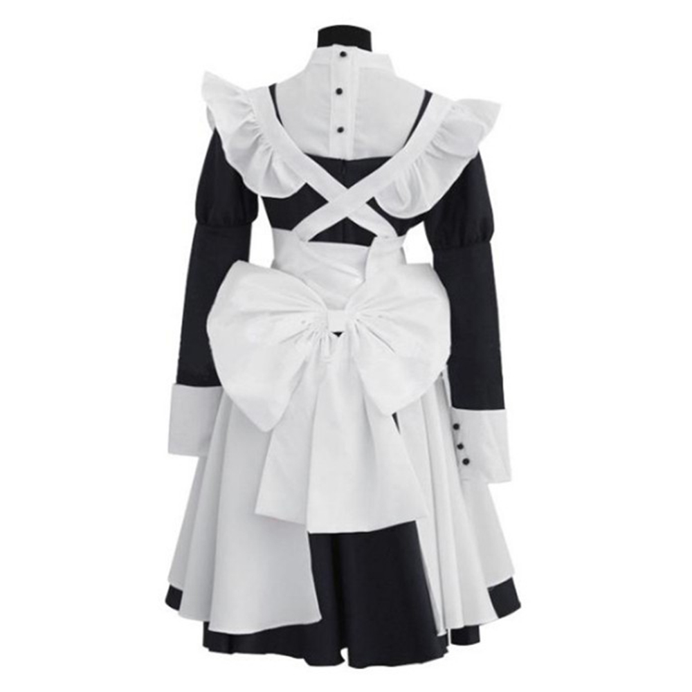 2025 Meyrin Maid Uniform for W - Anime Cosplay Black Girl recension och pris