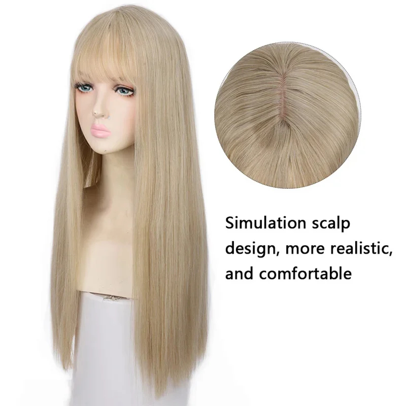 2026 Houyan synthetic long str - Cosplay Anime Black Hair recension och pris
