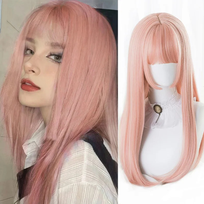 2026 Houyan synthetic long str - Cosplay Anime Black Hair recension och pris