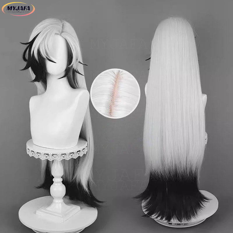 High Quality Boothill Cosplay  - Anime Cosplay Long Black Hair recension och pris