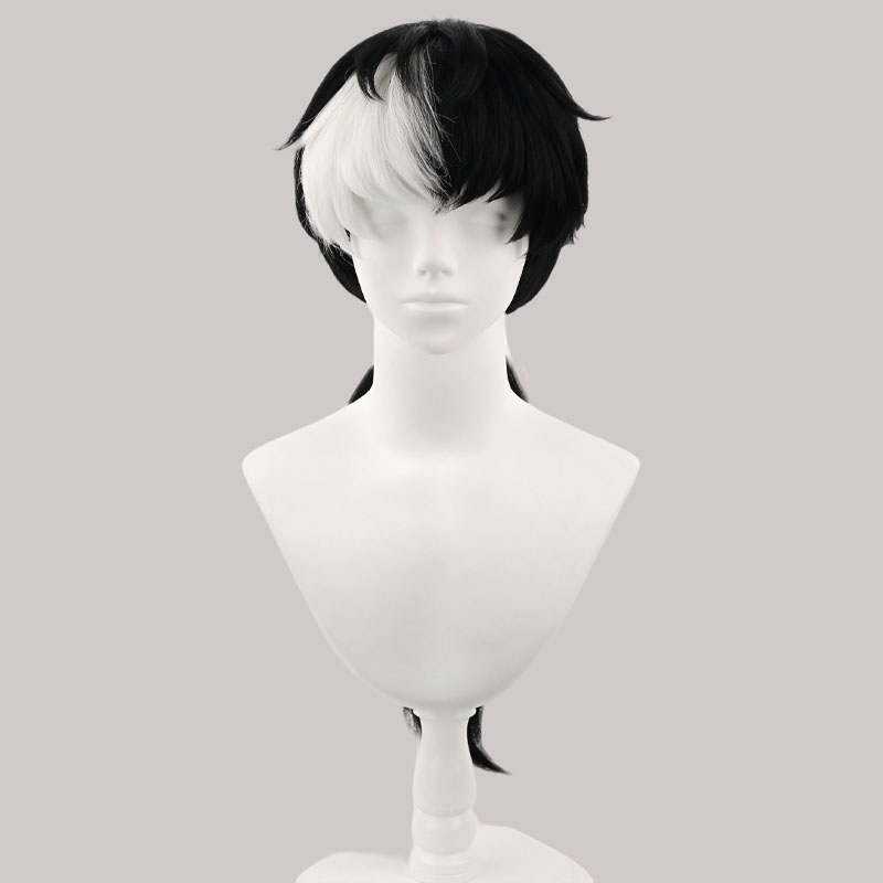Game Ace Attorney Simon Blackq - Anime Cosplay Long Black Hair recension och pris