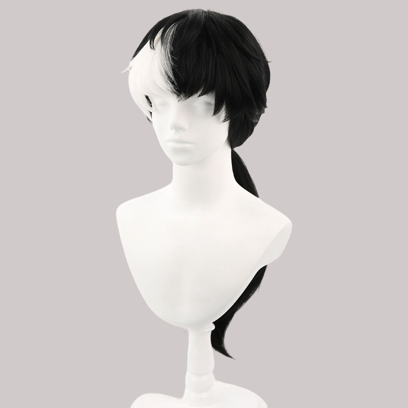 Game Ace Attorney Simon Blackq - Anime Cosplay Long Black Hair recension och pris