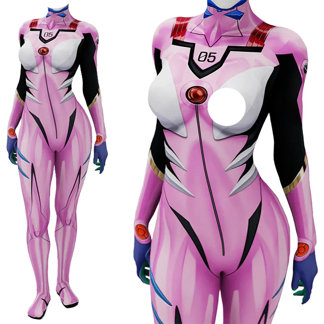 Anime EVA 05 Makinami Cosplay  - Anime Cosplay For Girls recension och pris