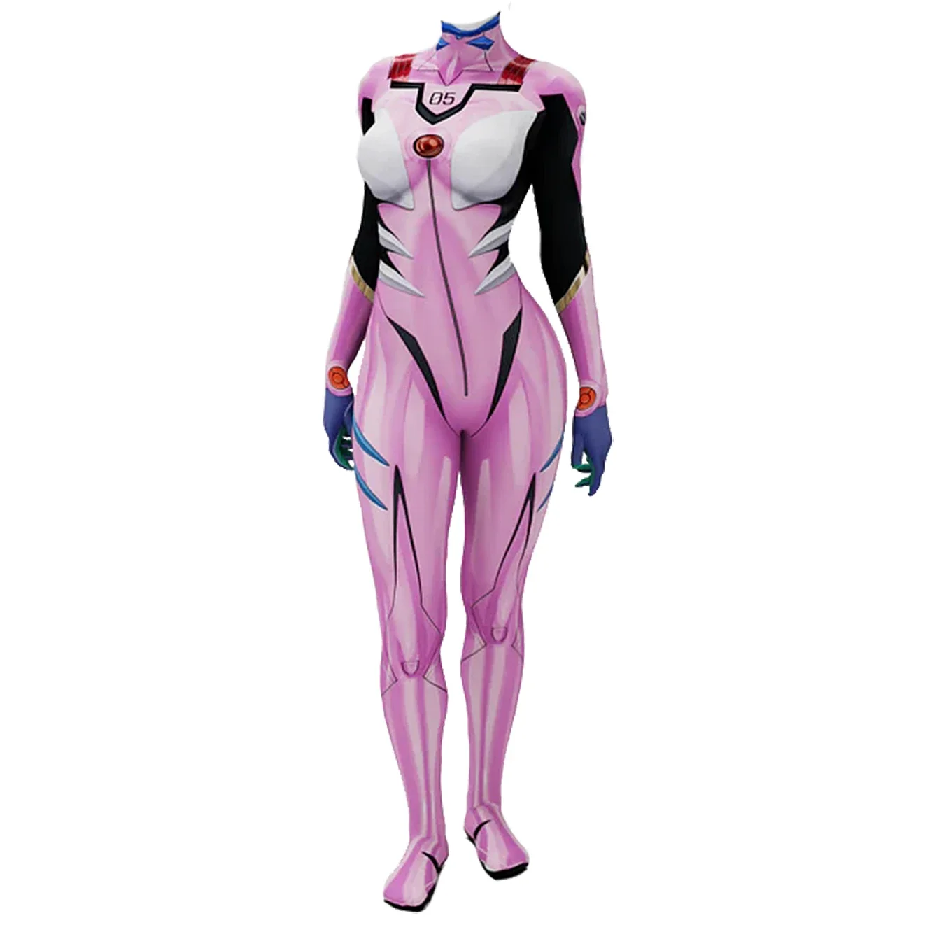 Anime EVA 05 Makinami Cosplay  - Anime Cosplay For Girls recension och pris