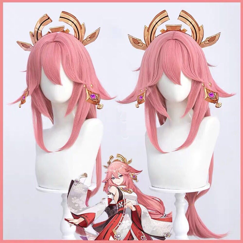 Genshin Impact Yae Miko Cospla - Cosplay Anime Yae Miko recension och pris