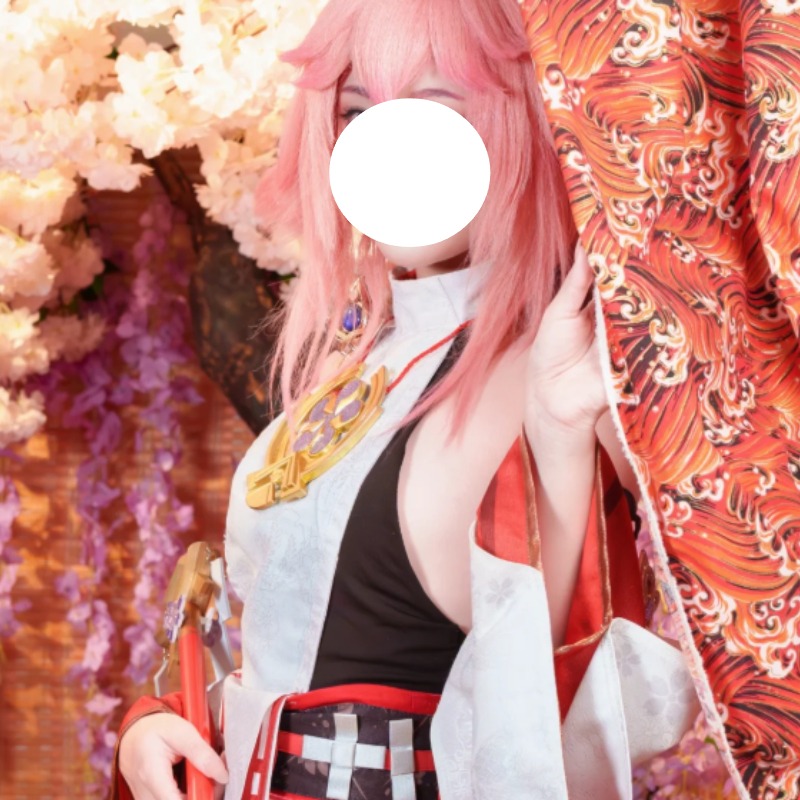 Yae Miko Genshin Impact Cospla - Cosplay Anime Yae Miko recension och pris