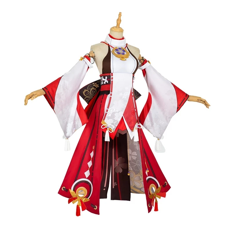Genshin Impact Yae Miko Guuji  - Cosplay Anime Yae Miko recension och pris