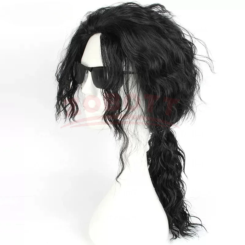 Anime Michael Jackson Cosplay  - Cosplay Anime Black Hair recension och pris