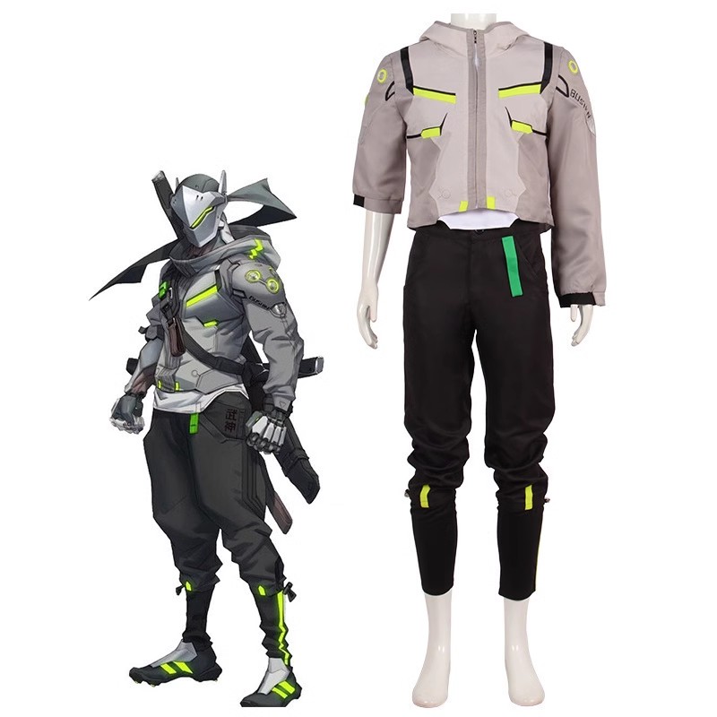 Game Overwatch Genji Cosplay C - Anime Cosplay With Mask recension och pris
