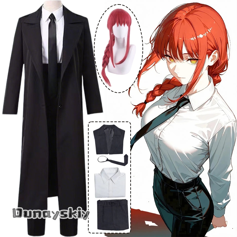 Anime Man Makima Cosplay Costu - Chainsaw Man Cosplay recension och pris