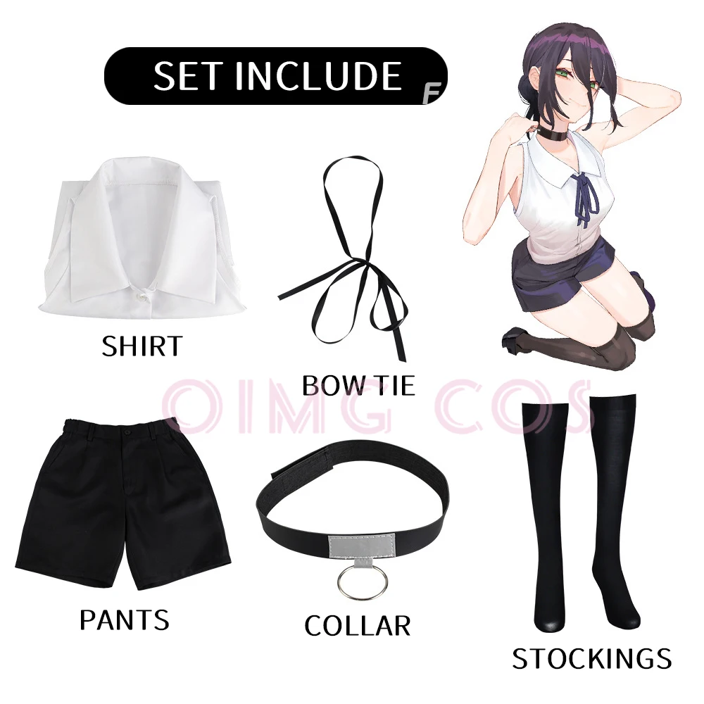 Reze Cosplay Costume Chainsaw  - Chainsaw Man Cosplay recension och pris