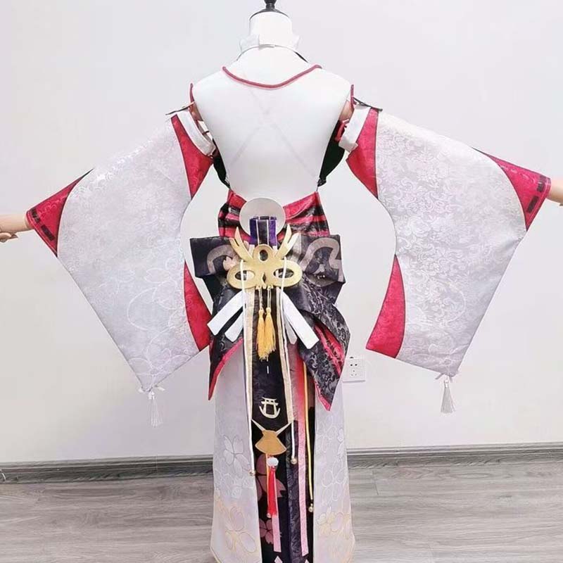 Yae Miko Full Set Guuji Yae Co - Cosplay Anime Yae Miko recension och pris
