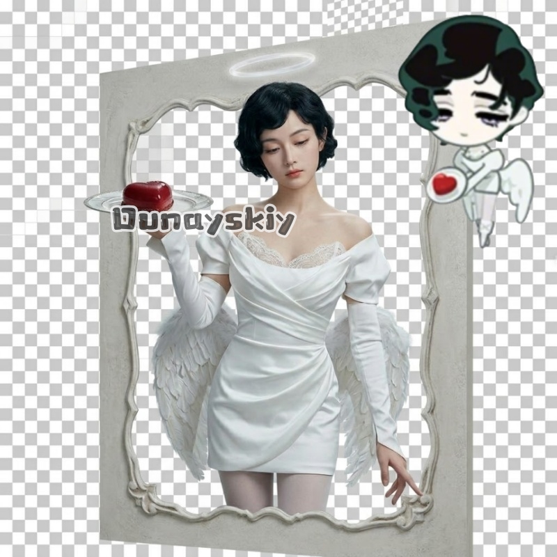 Sua New Clothes Diagram Cospla - Cosplay Anime Black Hair recension och pris