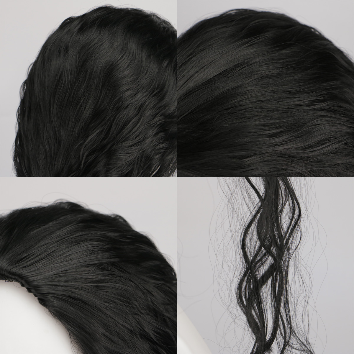 Michael Jackson Cosplay Wig Or - Anime Cosplay Long Black Hair recension och pris