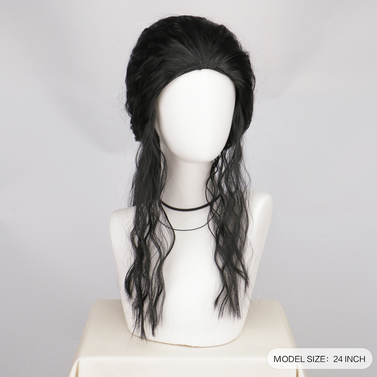Michael Jackson Cosplay Wig Or - Anime Cosplay Long Black Hair recension och pris